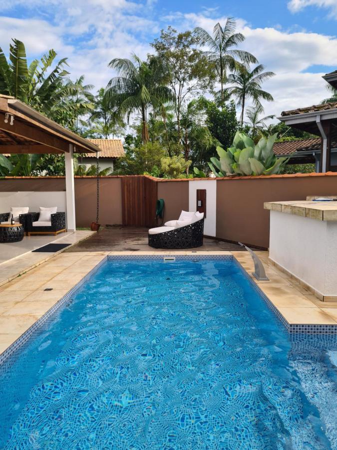 Linda Casa Em Ubatuba Condominio Fechado Exterior foto